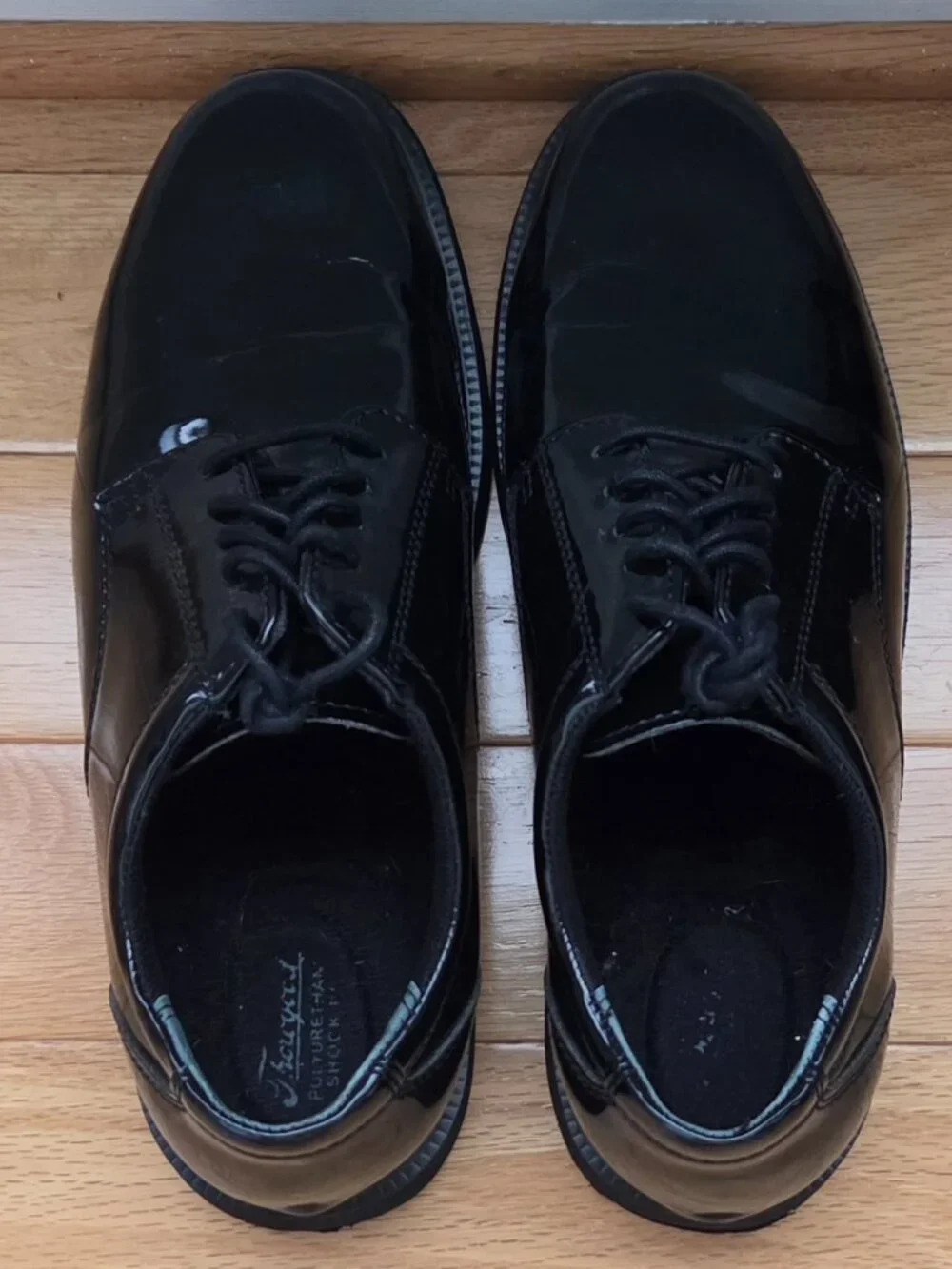 Unisex THOROGOOD Classic High Shine Oxford Uniform Shoe size 10M men / 12M women